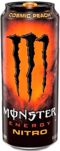 Энергетик "Monster Energy", 0,5л, Ж/Б Nitro Cosmic Peach