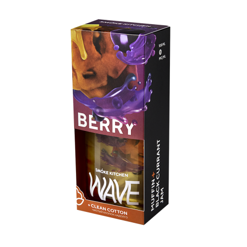 BERRY 3мг WAVE 100мл Жидкость