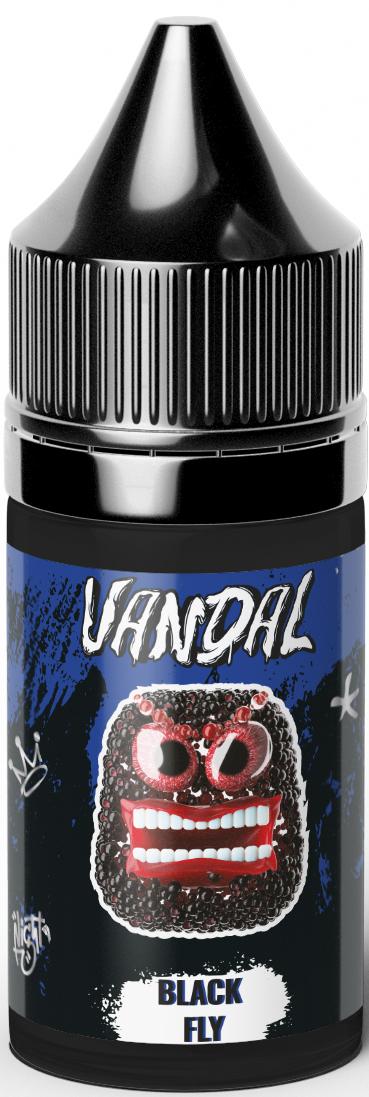 Жидкость для ЭСДН VANDAL PREMIUM SALT 30мл 20мг Black Fly (Ароматная Черёмуха) extra