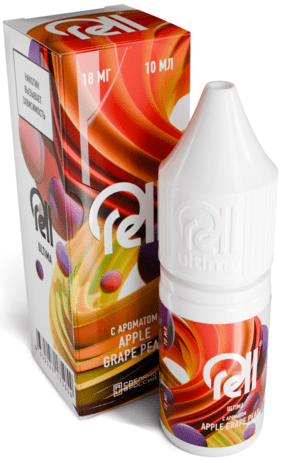 Жидкость для ЭСДН RELL ULTIMATE SALT 10мл 20мг Apple Grape Pear