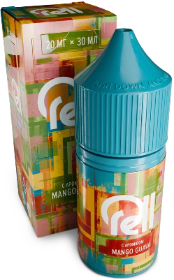 Жидкость для очистки картриджей ЭСДН RellAzure с ароматом манго и гуавы