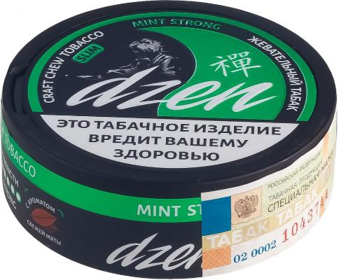 Жевательный табак DZEN 9гр STRONG MINT М