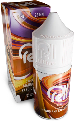 Mango and Passion Fruit 20мг RELL ULTIMA SALT 30мл Жидкость