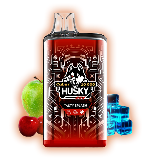 HUSKY CYBER 10000 Tasty Splash (Вишня, яблоко и лед)