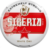 Жевательный табак SIBERIA White Dry STROG М
