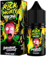 Банан Кокос 20мг Hard RICK AND MORTY BAD TRIP SALT 30мл Жидкость