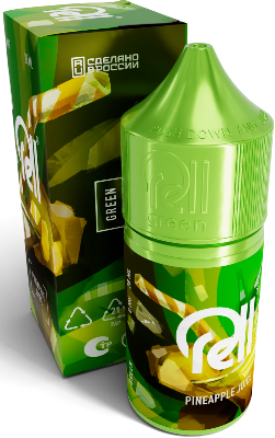 Жидкость для ЭСДН RELL GREEN 28мл 0мг Pineapple juice