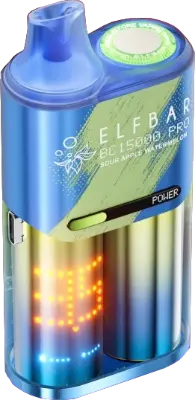 ЭСДН ELFBAR BC15000 PRO 2% Кислое яблоко арбуз