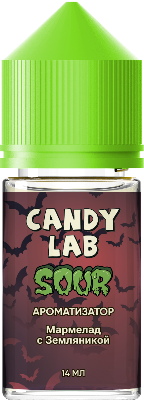 Ароматизатор для 30мл CandyLab SOUR "Dracula's Teeth" (Мармелад с Земляникой)