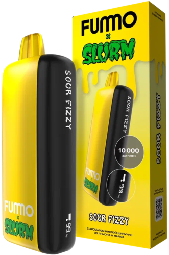 ЭСДН FUMMO INDIC X SLURM 10000 2% Кислая шипучка из лимона и лайма