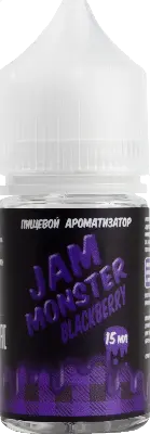 Ароматизатор для 30мл Jam Monster Blackberry (с ароматом тоста с ежевичным джемом)