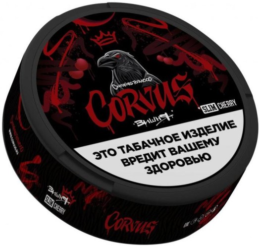 Жевательный табак CORVUS 13г SLIM Cherry ВИШНЯ М