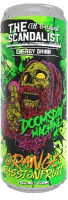 Энергетик "The Scandalist Energy Drink", 0,33л, Ж/Б DOOMSDAY MACHINE