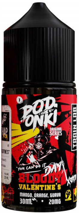 Bloody Valentine`s 20мг STRONG PODONKI LAST HAPKA SALT 30мл Жидкость