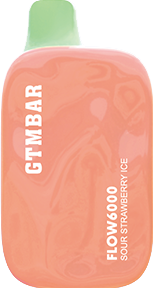 ЭСДН GTM BAR FLOW 6000 2% Sour Strawberry Ice