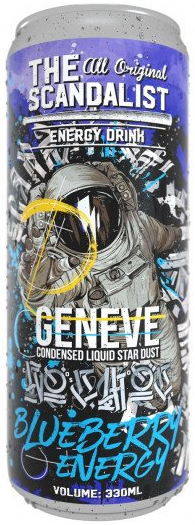 Энергетик "The Scandalist Energy Drink", 0,45л, Ж/Б GENEVE