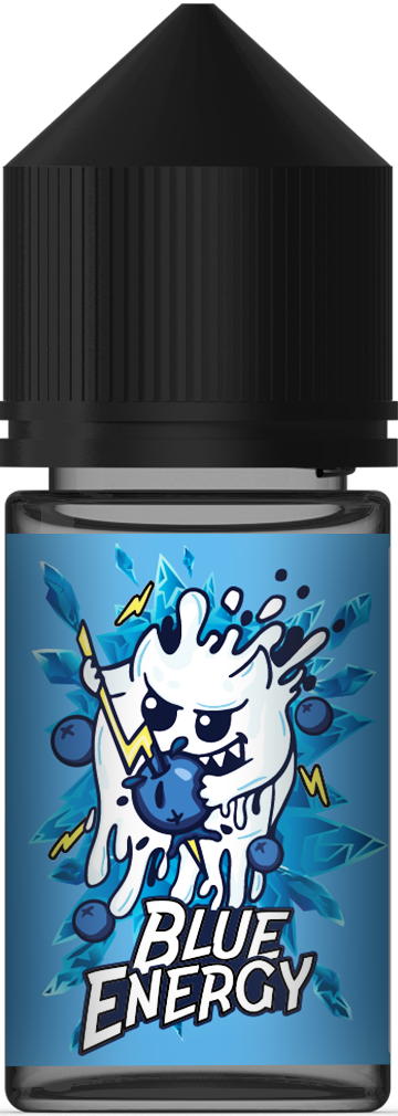 Ароматизатор для 30мл CandyLab Iced "Blue Energy" (Энергетик с Голубикой)