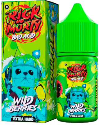 Лесные Ягоды 20мг Hard RICK AND MORTY BAD ACID SALT 30мл Жидкость