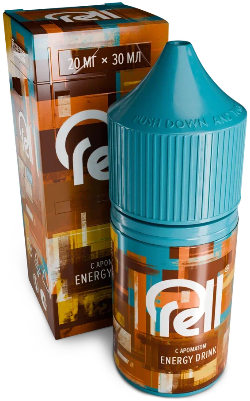 Energy Drink 20мг RELL AZURE SALT 30мл Жидкость