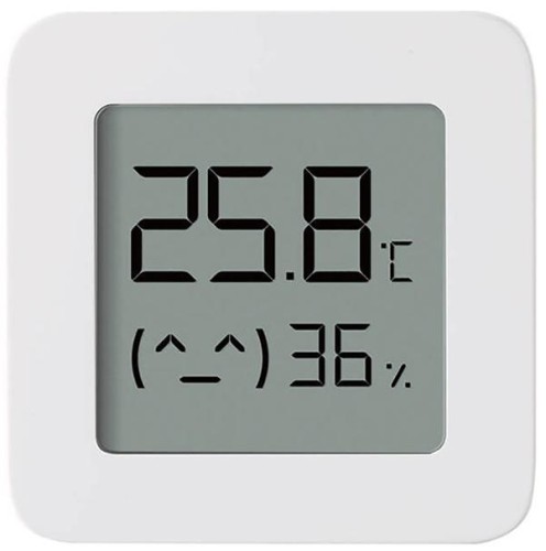 Метеостанция умный дом Xiaomi Mijia 2 Bluetooth Hygrothermograph 2 LYWSD03MMC, гигрометр комнатный