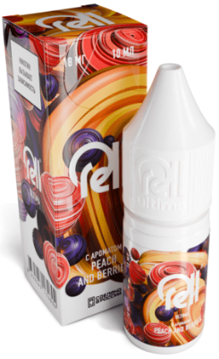 Жидкость для ЭСДН RELL ULTIMATE SALT 10мл 20мг Peach Berry
