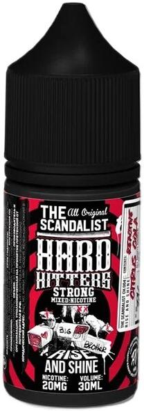 Rise And Shine 20мг STRONG The Scandalist Hardhitters SALT 30мл Жидкость