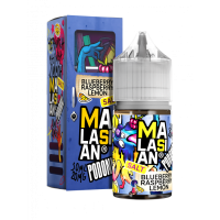 BLUEBERRY RASPBERRY LEMON (Черника-Малина-Лимо) 20мг STRONG PODONKI & MALASIAN V3 SALT 30мл Жидкость