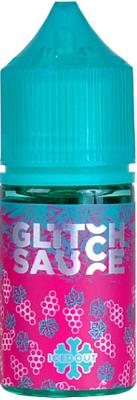 Жидкость для ЭСДН GLITCH ICED Out SALT 30мл 20мг Grape King extra