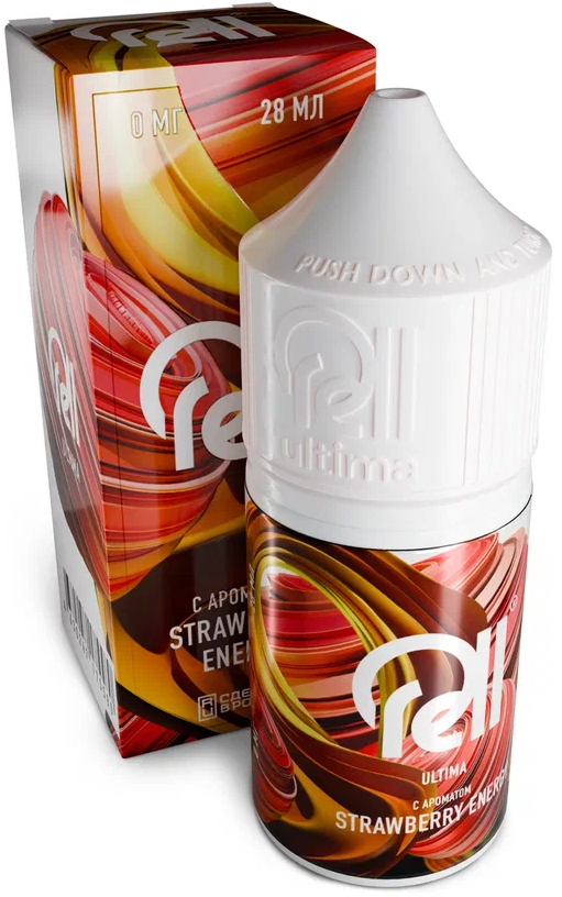 Жидкость для ЭСДН RELL ULTIMA 3мл 0мг Strawberry Energy