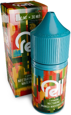 Жидкость для очистки картриджей ЭСДН RellAzure с ароматом нектарина, манго и арбуза