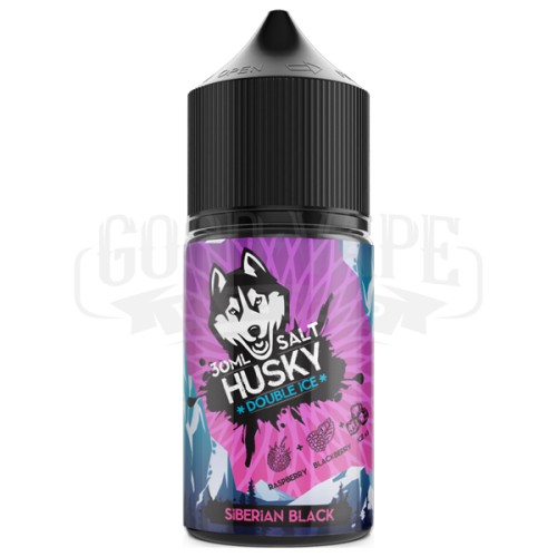 SIBERIAN BLACK 20мг STRONG HUSKY DOUBLE ICE SALT 30мл Жидкость
