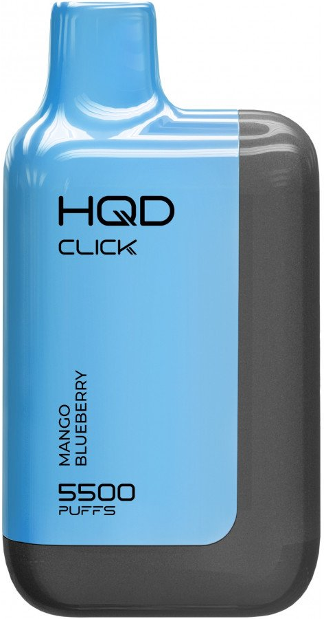 МСДН HQD CLICK 5500 2% Манго Черника