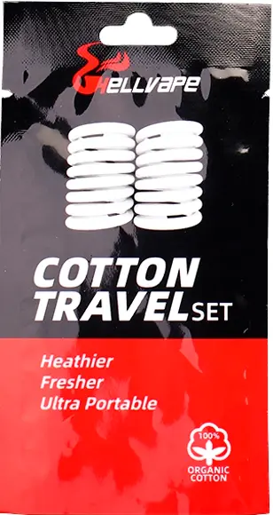 Органический хлопок Hellvape Cotton Travel Set