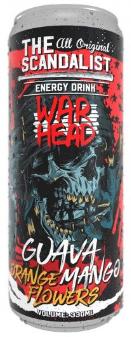 Энергетик "The Scandalist Energy Drink", 0,33л, Ж/Б WAR HEAD