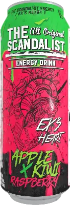 Энергетик "The Scandalist Energy Drink", 0,33л, Ж/Б EX'S HEART