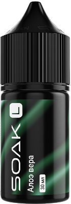 Жидкость для ЭСДН SOAK SALT 30мл 20мг Aloe Vera/Алоэ вера