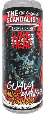 Энергетик "The Scandalist Energy Drink", 0,33л, Ж/Б WAR HEAD