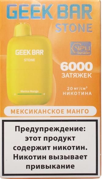 ЭСДН GEEK BAR STONE 6000 2% Мексиканское Манго