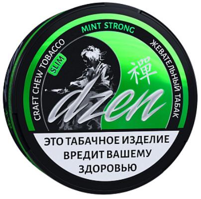Жевательный табак DZEN 9гр STRONG MINT М