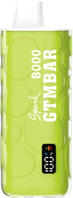 ЭСДН GTM BAR SPARK 8000 2% Green Tea