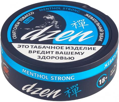 Жевательный табак DZEN 9гр STRONG MENTHOL М