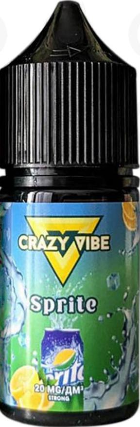 Жидкость для ЭСДН Crazy Vibe SALT 30мл 20мг Спрайт