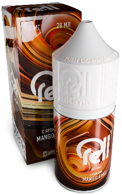 Жидкость для ЭСДН RELL ULTIMA 3мл 0мг Mango Cake