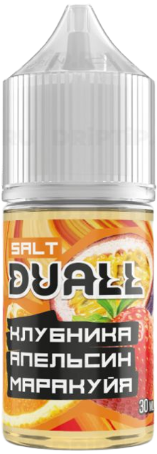 Клубника, апельсин, маракуя 20мг Hard DUALL SALT 30мл Жидкость
