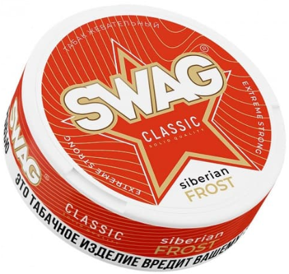Жевательный табак SWAG 10гр CLASSIC СИБИРЬ STRONG M