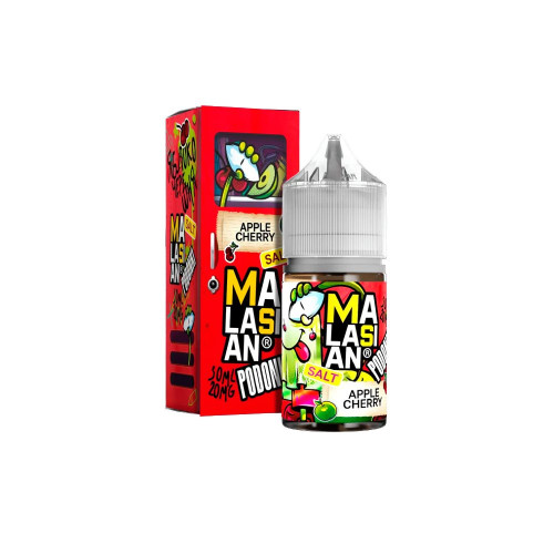APPLE CHERRY (Яблоко-Черешня) 20мг STRONG PODONKI & MALASIAN V3 SALT 30мл Жидкость