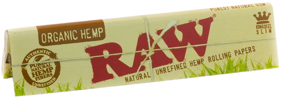 Бумажки Raw Organic Hemp King Size Slim