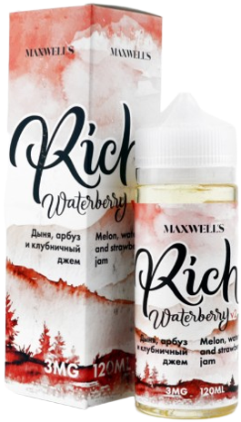 Rich Waterberry v2 3 мг/мл Maxwells 120мл Жидкость