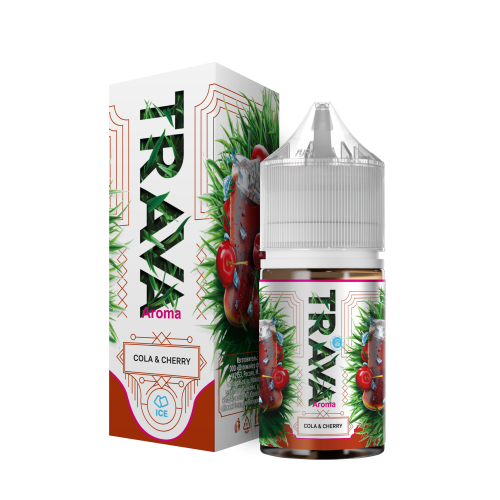 Ароматизатор для 30мл "TRAVA" COLA & CHERRY (Кола/Вишня)