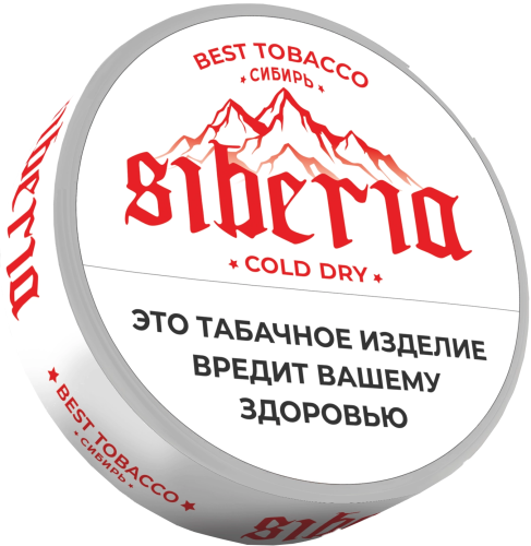 Жевательный табак SIBERIA 13гр SLIM Cold Dry М